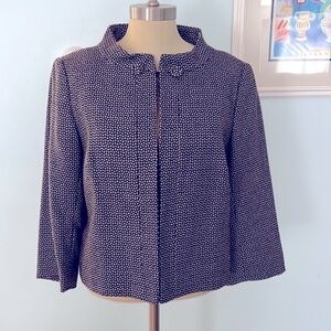 Allegory 100% Wool Swing Short Coat Size 14